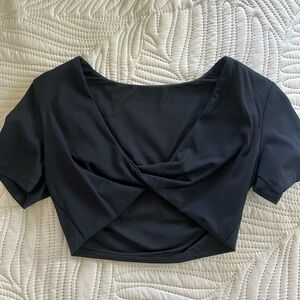 Activewear crop top sports bra